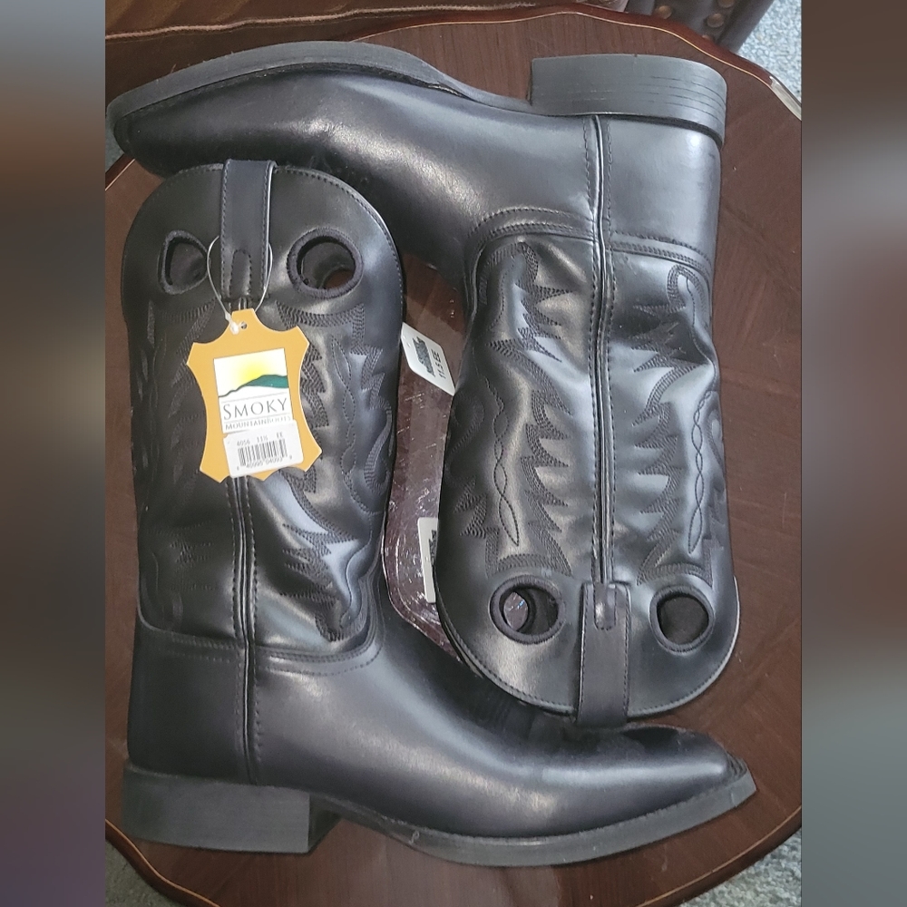 SMOKY MOUNTAIN MEN'S OUTLAW WESTERN BOOTS - SQUARE TOE